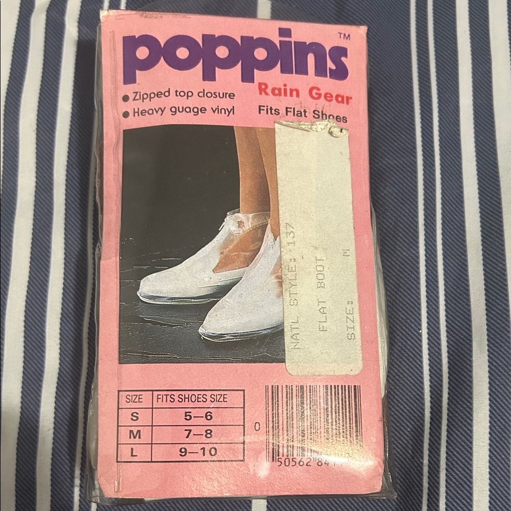 White Rain Shoe Covers for flat shoes!!!!!!